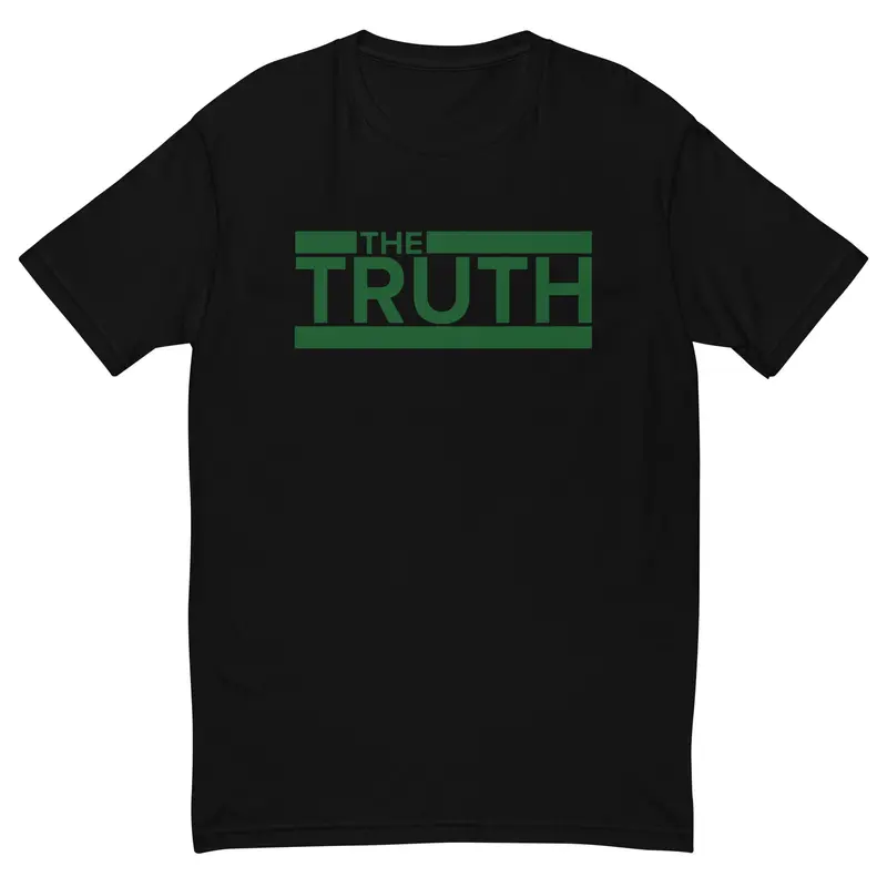 "Truth" Form Fit T-shirt - Black/Hunter