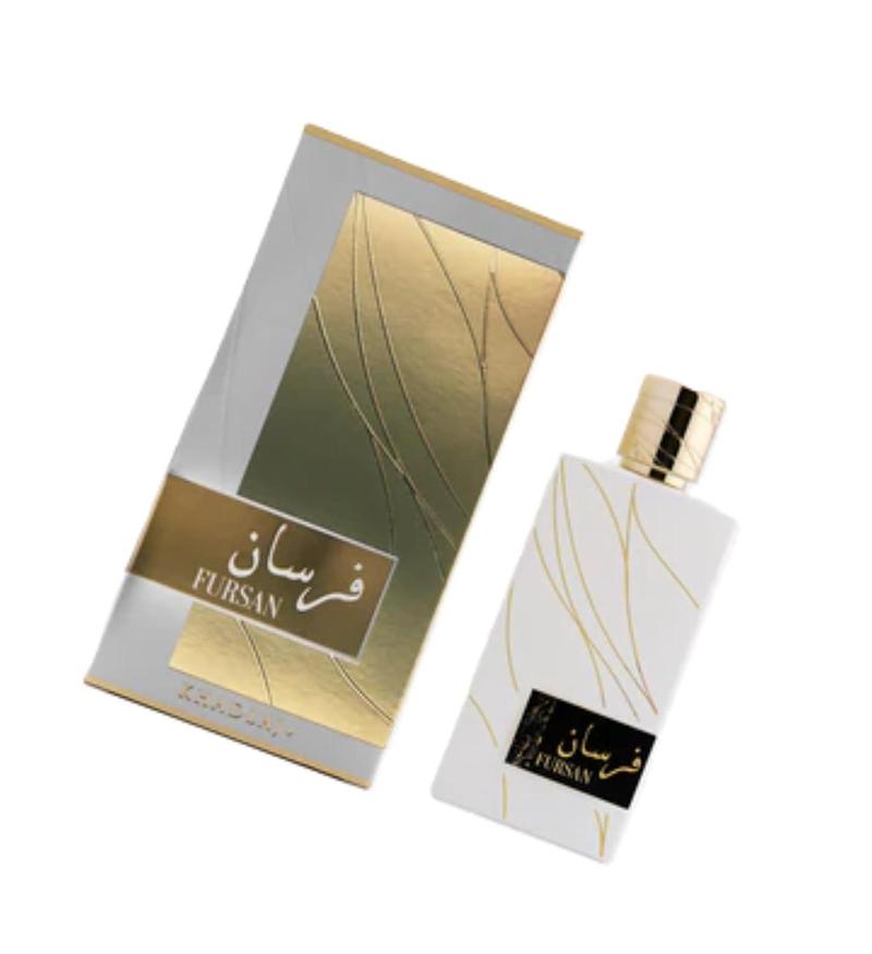 Khadlaj Fursan White Eau de Parfum Spray for Women, 3.4 Ounce