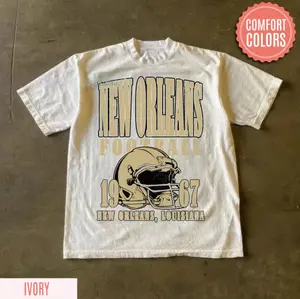 New Orleans Football Vintage Style T-Shirt, New Orleans Football T-Shirt, Retro Saint Sunday Football Shirt FSM11, Vintage Graphic Tee, Unisex T-Shirt, Gift For Men, Top Menswear Streetwear