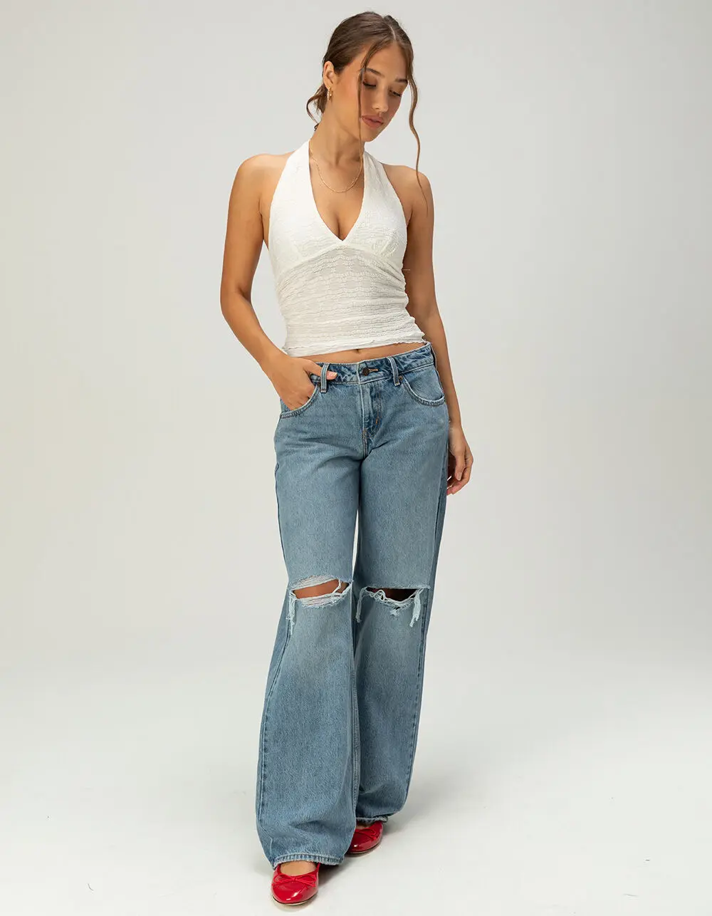 LEVI'S Premium Low Loose Womens Jeans - Shakey Ground