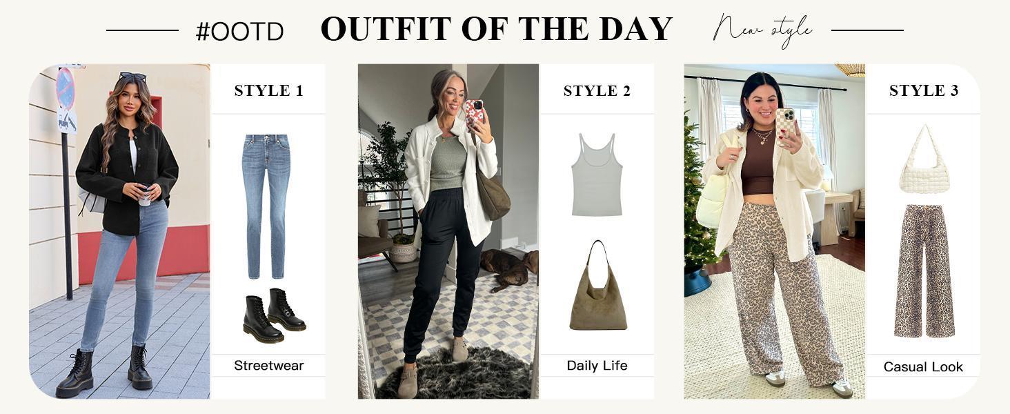 Imily Bela Womens Collared Cardigans Button Down Fall Sweater Jackets Oversized Casual Long Sleeve Knit Shirts