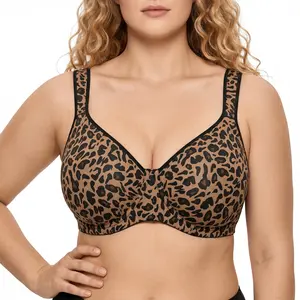 HSIA Joan Comfortzone Plus Size Soft Unlined T-Shirt Full Coverage Unpadded Underwire Minimizer Bra Everyday Bra Womenswear SpringStatements