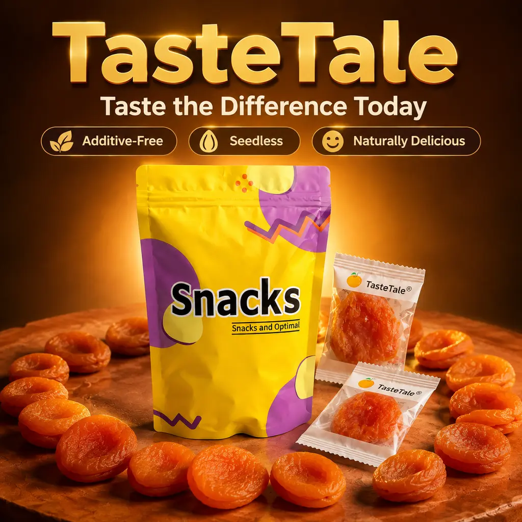 G-TasteTale Premium Pitted Dried Apricots (No Added Sugar)