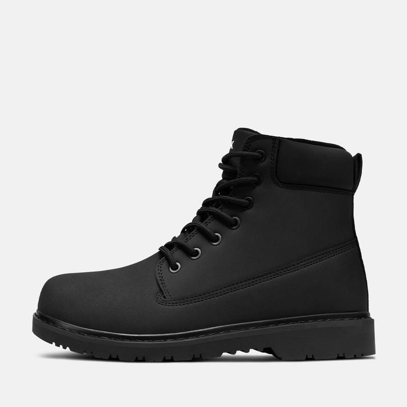 Men's Retro Genuine Leather Work Boots Waterproof Anti-Slip Durable Outsole All-Day Comfort Stable Work Lightweight Non-Bulky Retro Versatile Street Style Construction Sites