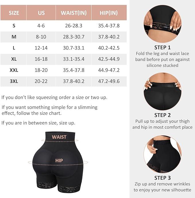 FeelinGirl High Waisted body short Shapewear Womens Fajas Colombianas Shapewear Postpartum Tummy Control  Body Shaper Shorts Womenswear Underwear  Lady Comfort Springtok
