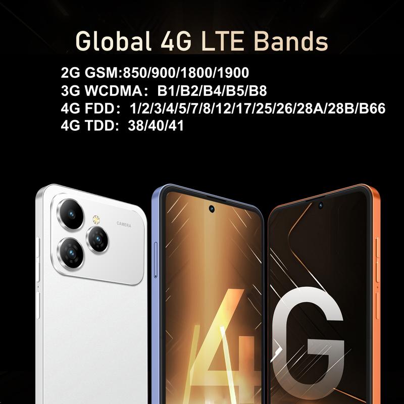 FUFFI-M17 Pro - A smartphone with 6.56-inch screen, quad-core processor, 3GB RAM, 32GB ROM, metal frame, global 4G, dual SIM dual standby, 3100mAh battery, Android OS, and Android mobile phones