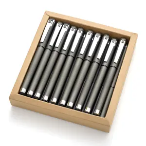 0.7mm Black Ink Gel Ink Rollerball Pens 2 in 1 Medium Point Pens with Stylus Work Pen Smooth Writing for Office Black gel pen (Dark Grey-18pack)