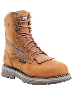 Cody James Men's 8" Ase7 Disruptor Lacer Waterproof Work Boot Composite Toe - Bcjcwrpw44