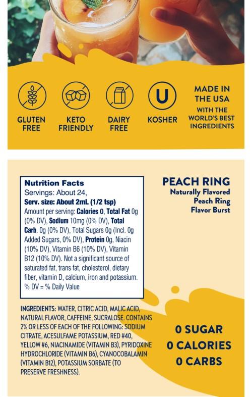 Peach Ring Flavor Burst