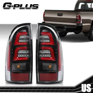 3D LED Tube Bar Tail Light Brake Lamps New Fit For 2005-15 Toyota Tacoma