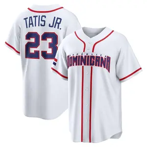Baseball Fan Apparel Tatis Jr 23, White Player Inspired T-Shirt, El Nino Style Baseball Tee