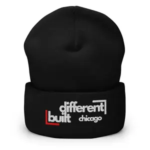 Built Different Chicago Cuffed Beanie