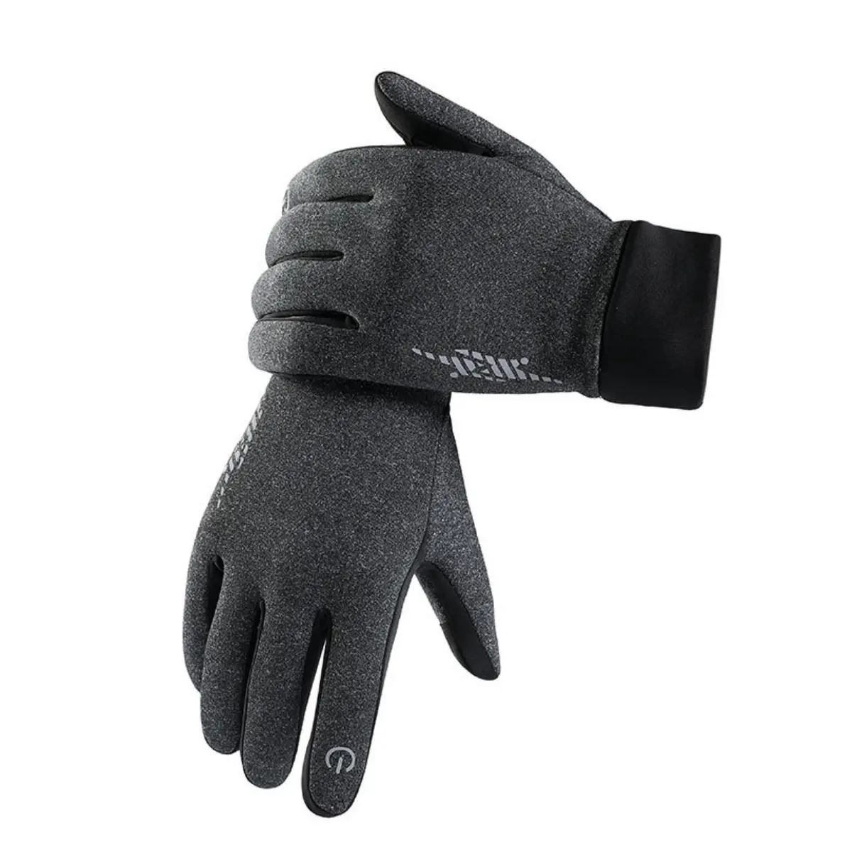 Unisex Elastic Riding Gloves - Windproof, Waterproof, Weatherproof, Touch Screen Compatible, Non-Slip Safety Grip for Skiing, Outdoor Cycling Sports, Non Slip Gloves, Friends, Female, Youth, Polyester Blend, Wind-Resistant, Universal, Outdoor Sports, Refl