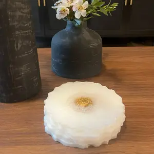 White Coasters - Set of 4