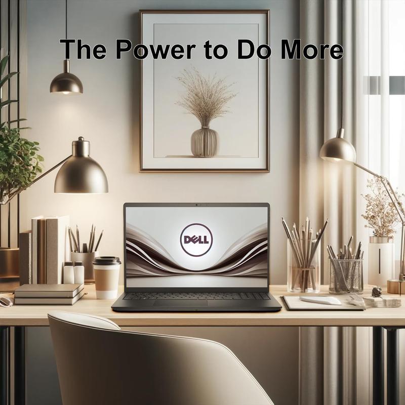 Dell Inspiron 15.6" FHD Touchscreen Laptop | Intel Core i5-1334U CPU | 8GB RAM | 512GB SSD | Long Battery Life | Win 11 with Office 365 12 Months, BLACK