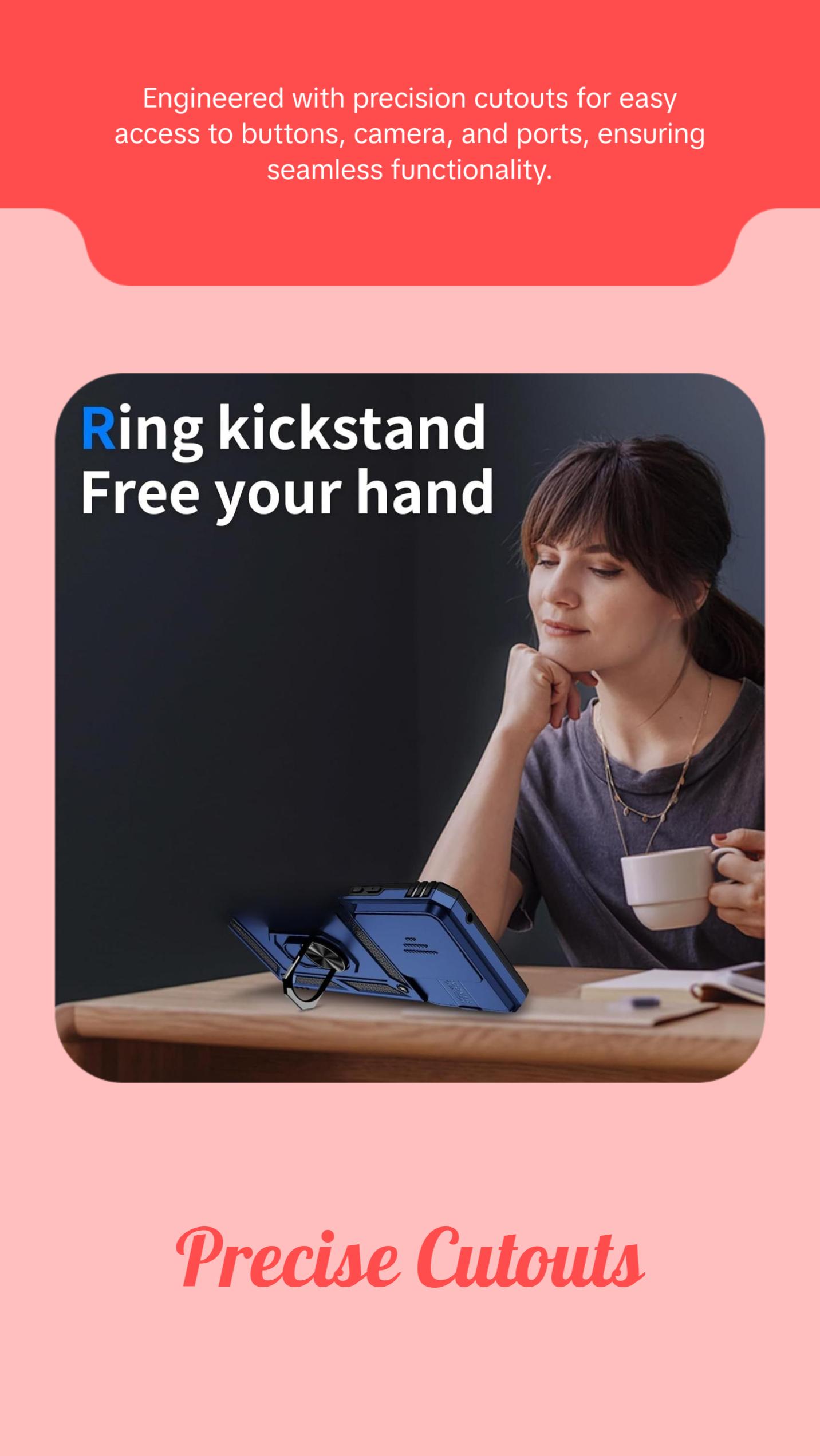 Moto G Power 2025 Case with Camera Lens Cover, HD Screen Protector, 10 FT Military Grade Drop Protection, Magnetic Ring Holder Kickstand Phone Case for Motorola Moto G Power 2025, Navy Blue Durable Cellphone Moto G Power 2025 Case with Camera Lens Cover, HD Screen Protector, 10 FT Military Grade Drop Protection, Magnetic Ring Holder Kickstand Phone Case for Motorola Moto G Power 2025, Navy Blue Durable Cellphone