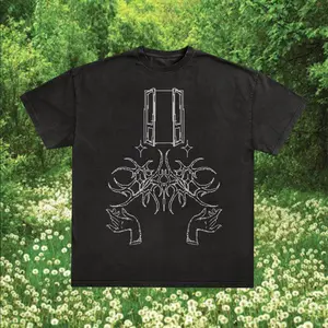 Pixel Plant Sigil on Black