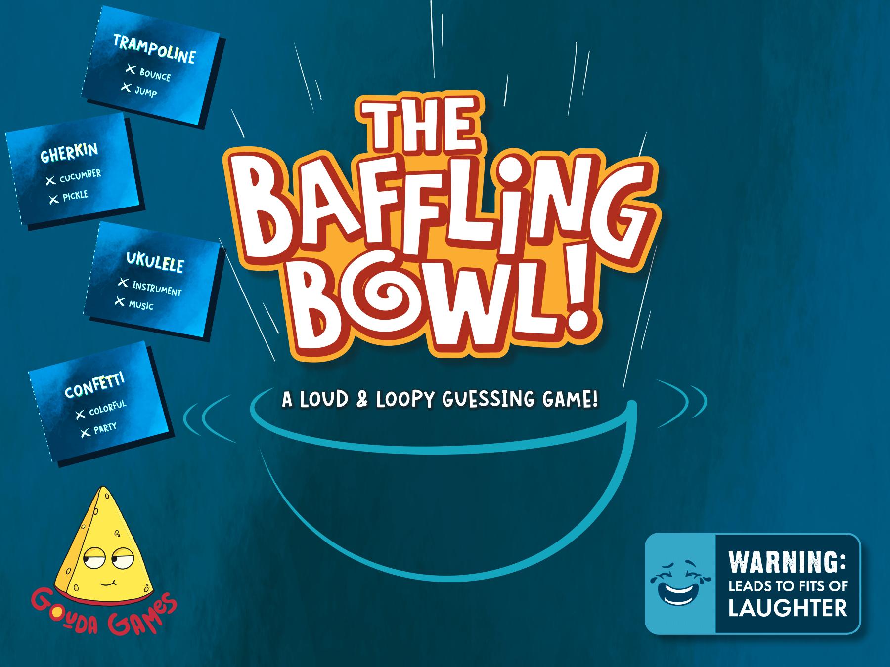 Baffling Bowl - Hilarious Guessing Game for Kids, Teens & Adults, Friends & Family, Challenges for Game Nights, Parties for Ages 10 and up