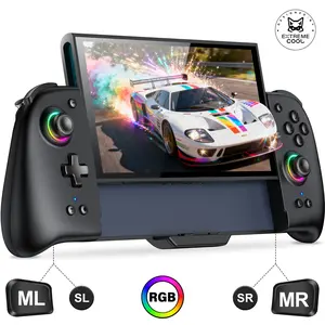 BEBONCOOL Switch2 Wireless Bluetooth Controller RGB colorful lighting effects with 1000mAh battery capacity A dedicated controller for Switch2 with a comfortable, large grip.