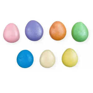 Small Shimmer Easter Egg Edible Toppers (28pc)