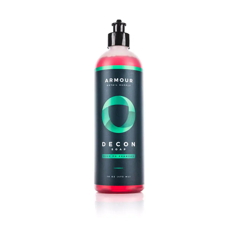 Armour Detail Supply Decon Soap - High-pH (pH 12) Auto Detailing Car Care Product, Powerful Degreaser Shampoo with Alkaline Agents & Biodegradable Ingredients for Heavy Cleaning