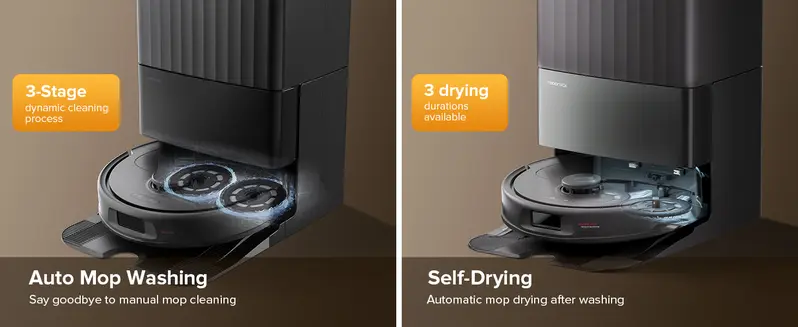 [SaleLink] Roborock Qrevo Series Robot Vacuum and Mop, Sstrong Suction Power, Self-Drying, Auto Mop Washing, Self-Emptying & Refilling, 10mm Mop Lifting, Smart Obstacle Avoidance, Wireless, Self-Emptying Cut #tiktokshopstockup #TikTokShopFallDealsForYou