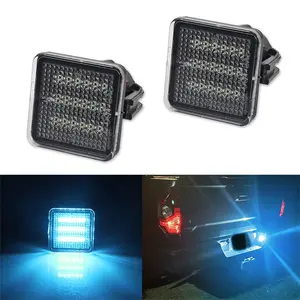 2PCS Ice Blue LED License Plate Lights Lamps ForToyota Tacoma  2016 2017 2018 2019 2020 2021 2022/Tundra 2014 2015 2016 2017 2018 2019 2020 2021 2022 Replace OEM 81270-0C040 812700C040 TO2870101