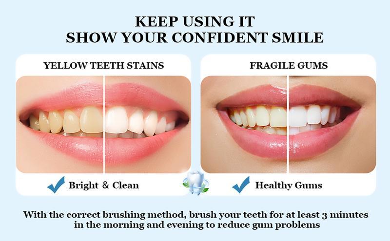 Probiotic Whitening Toothpaste,Nicotinamide, Free of Fluoride, Anti plaque, Oral Health Management Teeth Whitening Solution,Father's Day Gift