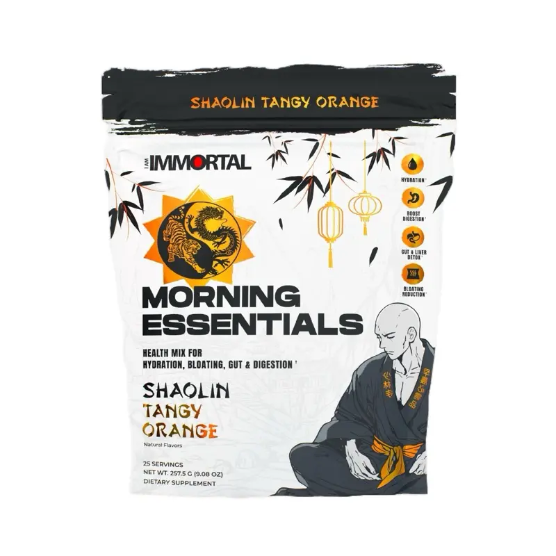 I Am Immortal Morning Essential, Gut Detox & Digestion Support with Hydration Powder