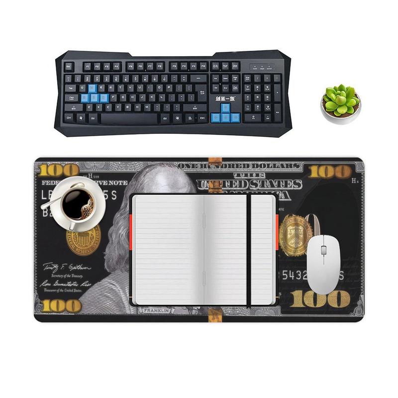 Creative Design Mouse Mat, Universal Mouse Pad with Non slip Bottom, Desktop Pads for Office, Laptop, Gaming & Study, Desktop Accessory