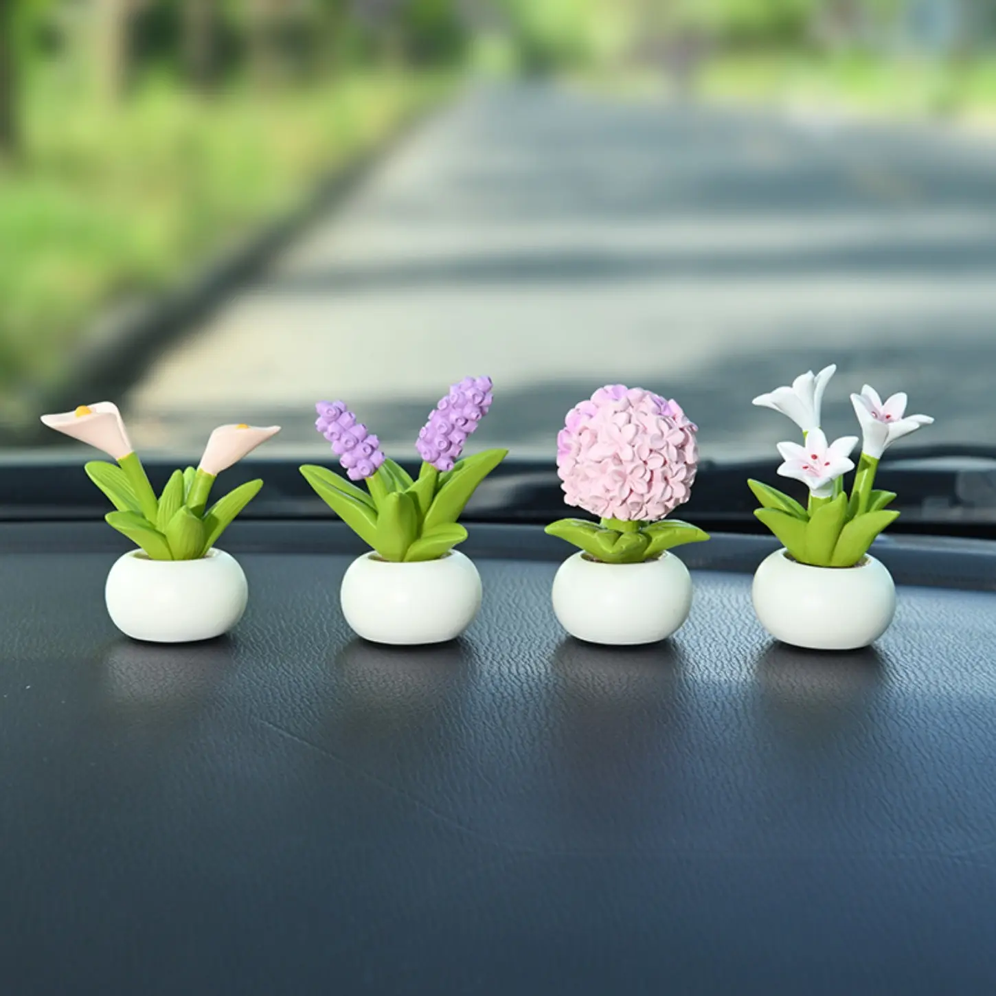 2026 Mini Resin Flower Pot - Decorative Planter Ornament for Office Desk, Home Desktop Accessories, Resin Planters, Small Planter