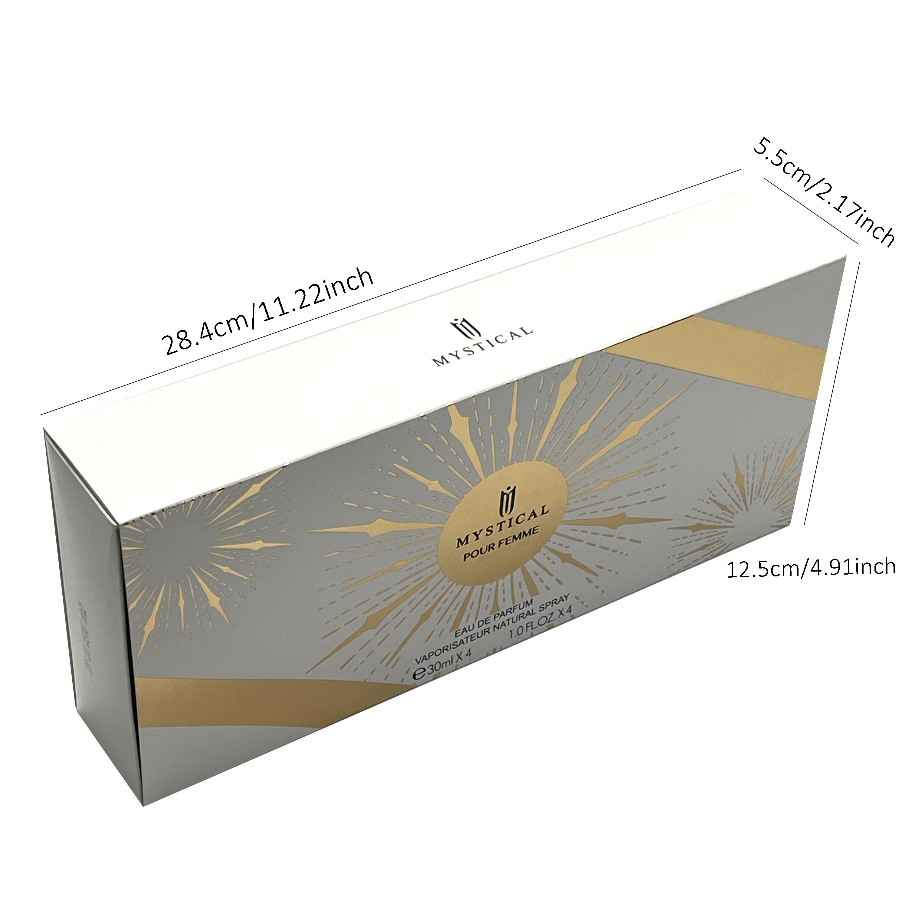 Women’s perfume set - Floral and fruity scent fragrance - For daily ues or gift,Valentine's Day - 30ml*4