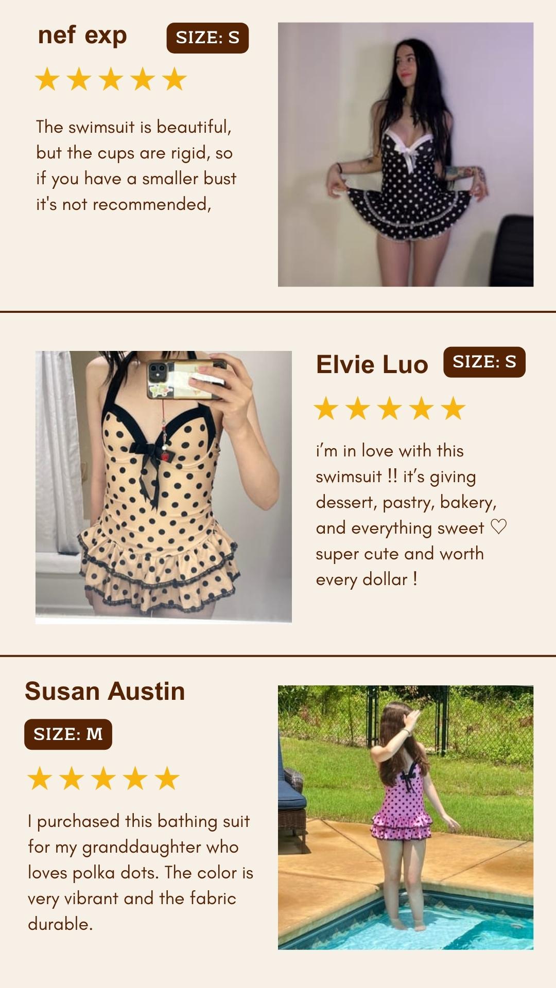 Black 1940s Halter Polka Dots Bow One-Piece Swimsuit