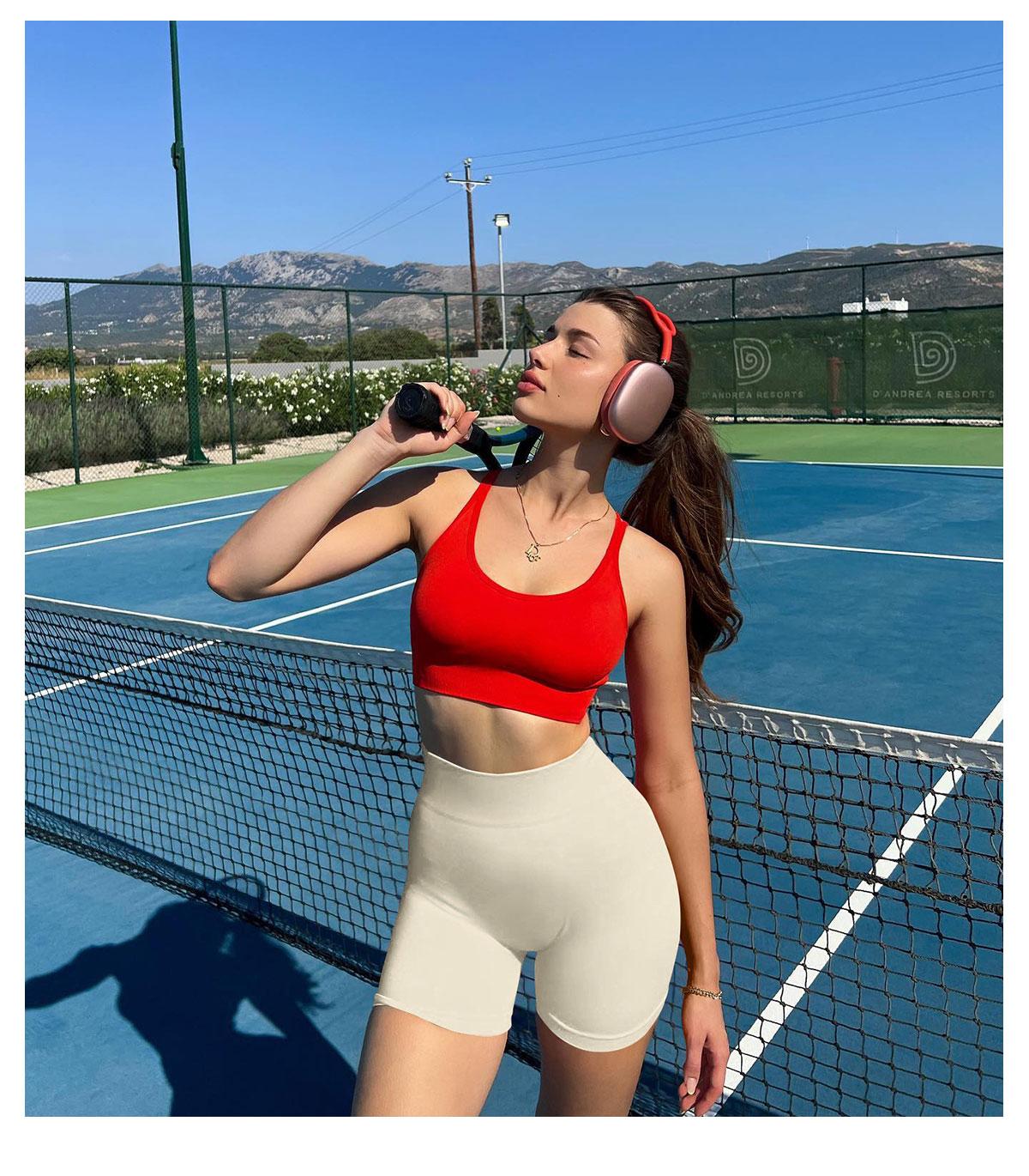 OQQ Women's 3 Piece Workout Shorts Seamless High Waist Butt Liftings Exercise Athletic Fitness Activewear SpringStatements