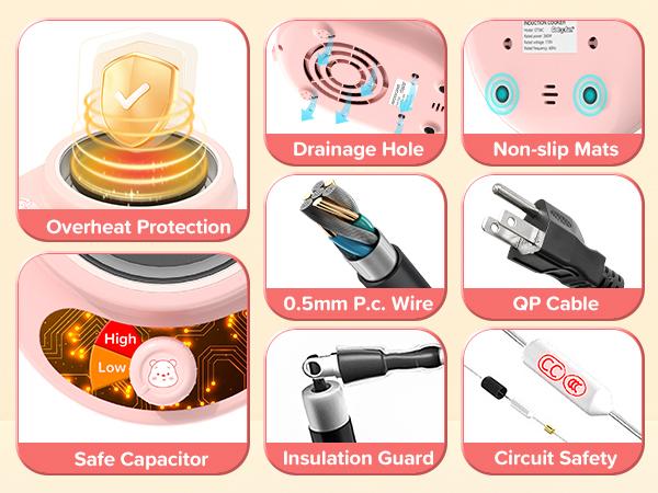 Kids Cooking Sets Real Pink Play Mini Kitchen, Safe Real Food Making Knife Set for Children 8-12 Girls Toddler Montessori Toys-Valentine’s Day Gift Idea Kitchenset