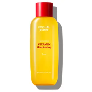 EQQUALBERRY Vitamin Illuminating Toner - Brightening Vitamin C & Niacinamide 3% | Gentle Daily Exfoliating | Skin-Prep Hydration for Glowy Skin(5.07 fl.oz / 150ml)