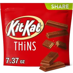 KIT KAT THiNS Milk Chocolate Wafer Candy Share Pack, 7.37 oz