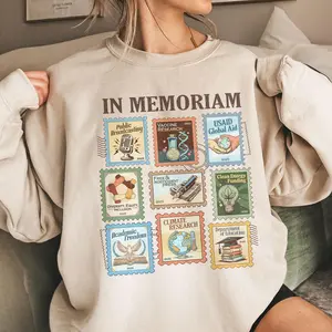 Pro Democracy Sweatshirt, Anti Fascism Activism Sweater, Resist Protest Top, Liberal Political Shirt, Retro In Memoriam Stamp Hoodie