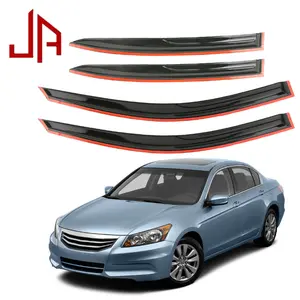 JDM Mugen Style Window Visor Accessory, Vent Visors Decoration, Rain Guards Decoration for 2008-2012 8TH Gen Honda Accord