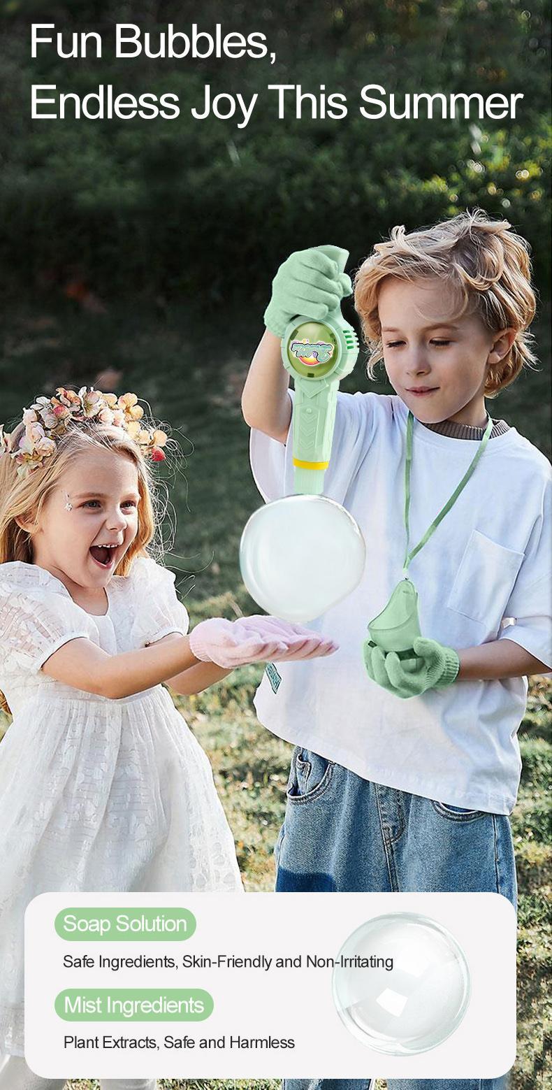 New Fog Bubble Machine with Paddles – Smoke Bubble Wand, Bounceable Bubbles Like Ping Pong, Lights & Music, Fun Outdoor Toy for Kids, Gift for Boys & Girls New Fog Bubble Machine with Paddles – Smoke Bubble Wand, Bounceable Bubbles Like Ping Pong, Lights & Music, Fun Outdoor Toy for Kids, Gift for Boys & Girls