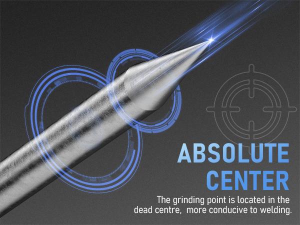 YESWELDER Pre-Sharpened TIG Welding Tungsten Electrode | 2% Lanthanated 1/16" 1/8" 3/32" x 7" (Blue, WL20/EWLa-2) 10-pk YESWELDER Pre-Sharpened TIG Welding Tungsten Electrode | 2% Lanthanated 1/16" 1/8" 3/32" x 7" (Blue, WL20/EWLa-2) 10-pk