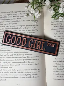 3d Printed Shelf Sign - Good Girl DR