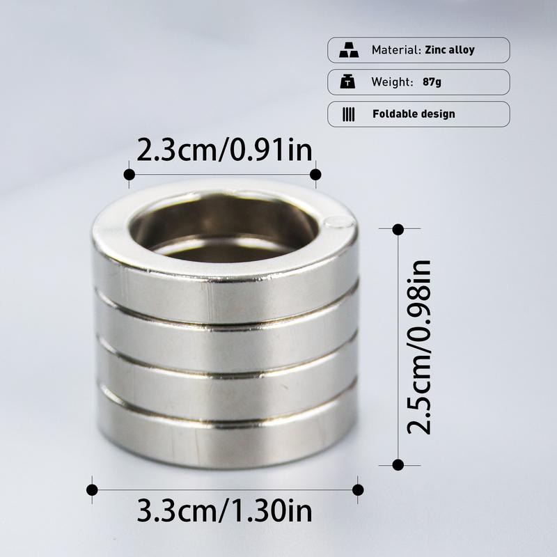 Four-ringed ring，Multitool Ring，Birthday Boyfriend Gifts