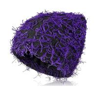 Black base with purple whiskers