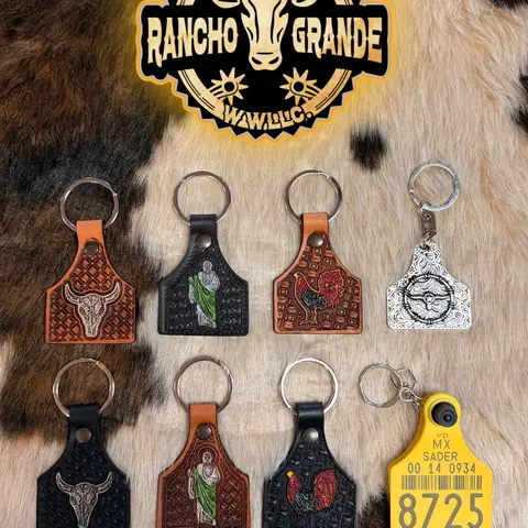 Western Keychain / Llavero Est. Vaquero