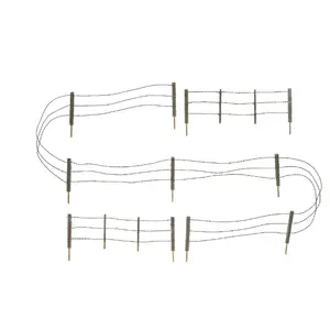 Woodland Scenics A2980 Barbed Wire Fence, HO