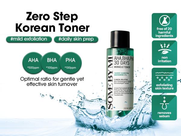 [SOME BY MI] Full Face & Body Miracle Care Set – All-In-One Exfoliating, Acne Clearing and Soothing Hydration – Korean Skin Care