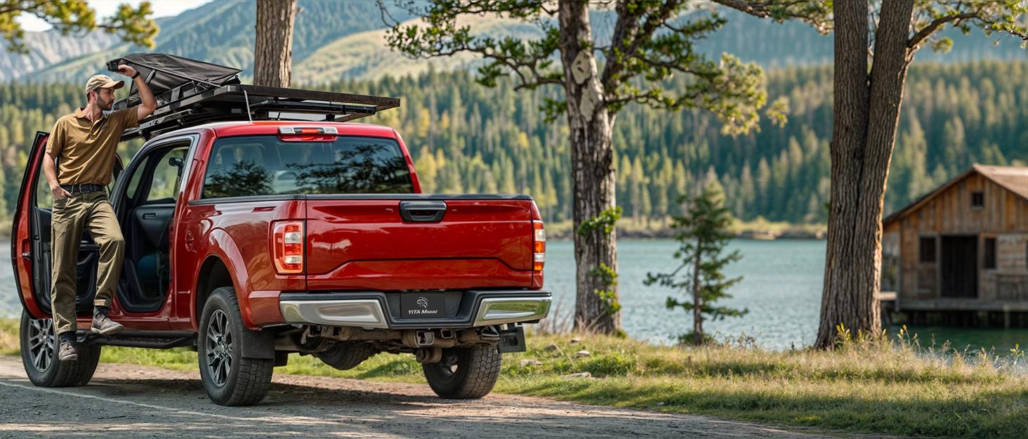 YITAMOTOR 6 Inches Running Boards Compatible with 1999-2016 Ford F-250 F-350 Crew Cab, Side Steps Nerf Bars  Aluminum Alloy / Stainless Steel