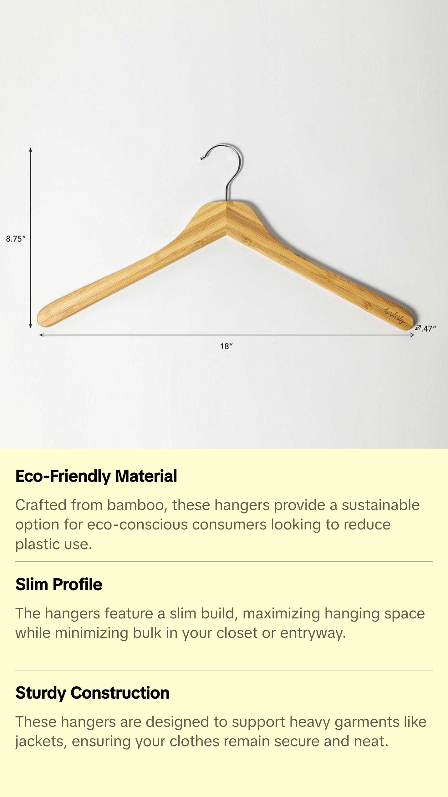 Bamboo Hanger (No Bar)