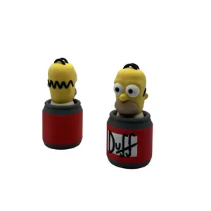 Homer Simpson Clicker - Inspired 3D Printed Collectible